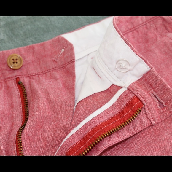 J. Crew men’s red cotton shorts - Picture 3 of 5